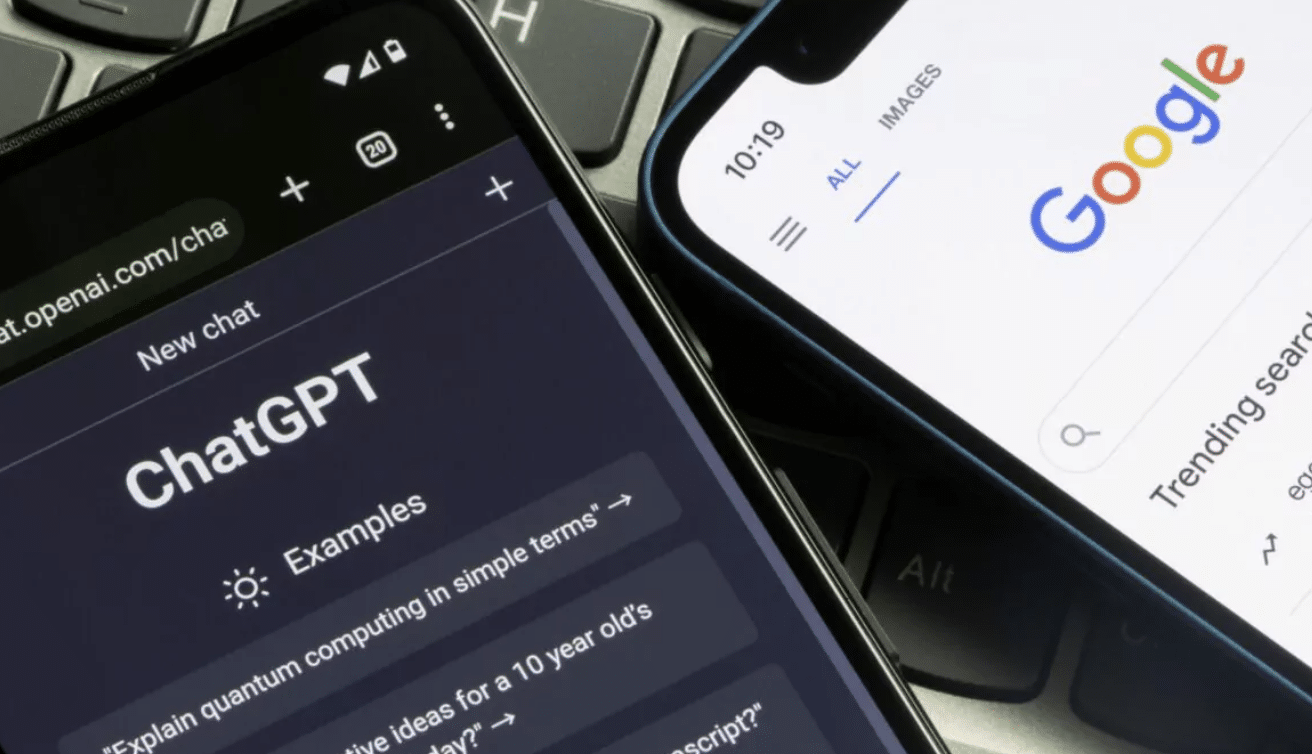 chatgpt vs google